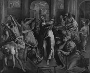 Christ Chasing the Traders from the Temple